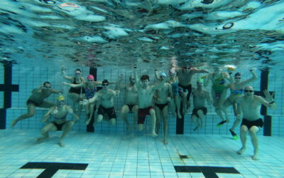 Kalda Team plavecká výzva s hlavním motivem 35-50x100m kraul
